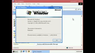 Installing Windows Whistler Build 2410