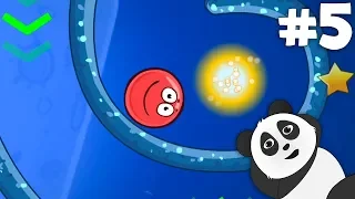 Bu Sefer Çok Zorlanmadı! Panda Kırmızı Top Oynuyor! Red Ball 4 Beşinci Bölüm