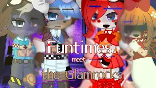 The Funtimes meet the Glamrocks | My AU | FNaF SL x FNaF SB | PART 1 |