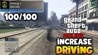 Increase Driving Skill 100/100 Fast & Easy | GTA Online Help Guide
