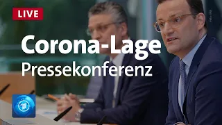 Corona-Lage im Herbst: Spahn und RKI-Präsident Wieler informieren