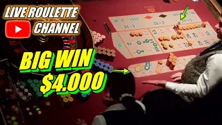 🔴 LIVE ROULETTE | 🚨 BIG WIN, with a losing end In Casino Las Vegas 🎰 Morning Session ✅ 2024-05-01