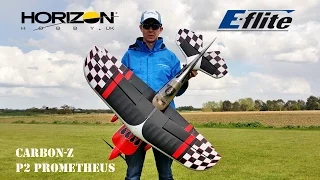 CARBON-Z P2 PROMETHEUS E-FLITE RC BNF - AS3X 3D - DEANO - HORIZON HOBBY - 2016