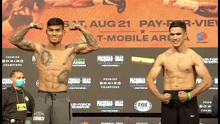 DON'T MISS THIS ONE! - THE EXCITING FILIPINO MARK MAGSAYO Vs. JULIO CEJA / WEIGH IN & HEAD-TO-HEAD