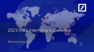 2023 India Internship Experience