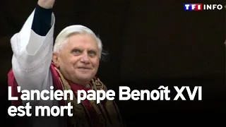 L'ancien pape Benoît XVI est mort