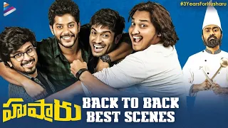 Husharu Movie Back To Back Best Scenes | Rahul Ramakrishna | Priya Vadlamani | Daksha Nagarkar