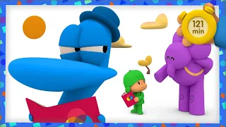 🎨 POCOYO E NINA - Aprendendo as cores [121 minutos] | DESENHOS ANIMADOS para crianças