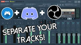 How to Split Discord/Game audio in OBS using VoiceMeeter Banana