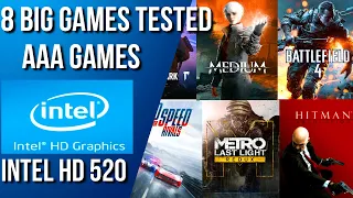 Intel HD Graphics 520 Gaming Test ! Top Games For Intel HD Graphics 2021 PART 2