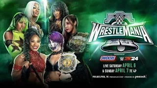 Bianca Belair, Jade Cargill & Naomi vs Damage CTRL - WrestleMania XL - WWE 2K24 Prediction Match