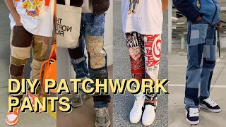 DIY Patchwork Pants (EASY)