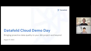 Datafold's Cloud Demo Day: August 17, 2023