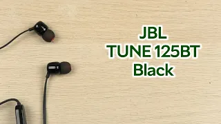 Розпаковка JBL TUNE 125BT Black