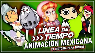 LÍNEA DE TIEMPO | ANIMACIÓN EN MÉXICO ft @historiaparatontosoficial ¡Viva México! | Átomo Network
