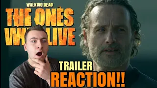 The Walking Dead: The Ones Who Live First Look Trailer REACTION!!