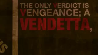 V for Vendetta Typography