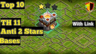 TH 11 Anti 2 Stars Base | Clash of Clans