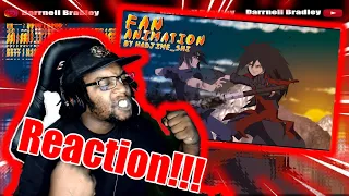 IF MADARA VS ITACHI. (FAN ANIMATION) - BETTER THAN THE SHOW!!! / DB Reaction