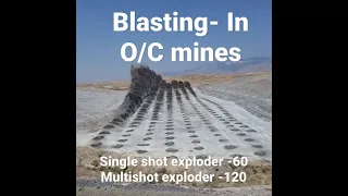 blasting in opencast mining