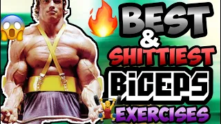 THE BEST 💪BICEPS 💪EXERCISES RANKED FROM BEST TO WORST - 🏆TOP TIER TUESDAY🏆