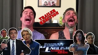 Johnny English Strikes Again Official Trailer REACTION!!!