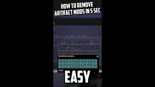 How to Remove Seasonal Artifact Mods in 5 Secs on DIM