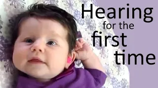 Deaf Baby Hears for the First Time - Sasha's First Hearing Aids