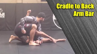 Cradle to Back Arm Bar