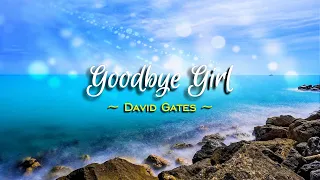 Goodbye Girl - David Gates ( KARAOKE )