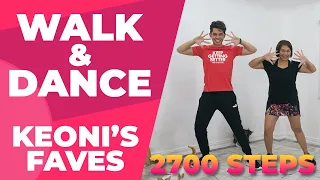 HAPPY WALK & DANCE WORKOUT •2700 Steps • Keoni's Faves • Walking Workout #120