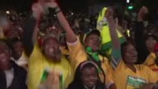 Celebrations as ANC confirmed as winner of general election