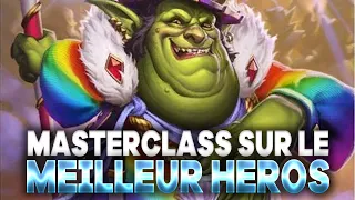 MASTERCLASS SUR LE MEILLEUR HEROS DU JEU | Maverick Hearthstone Battlegrounds