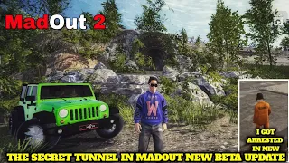 Secret Tunnel in Madout 2 Beta Update 11.03 | I Got Arrested & Thrown Into The Prison 😢