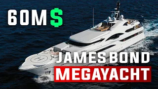 The Secret $60 Million Dollar Megayacht from James Bond