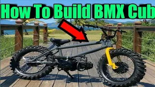 How to build bicycle motocross Homemade BMX Cub