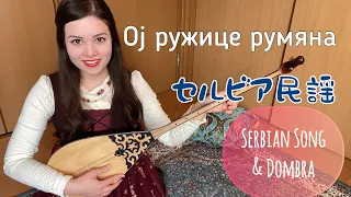 【Serbian song with the Dombra 】Ој, Ружице румена (Oj, Ružice rumena) / Домбыра, сербская песня