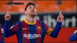 Messi's best free kick vs Valencia