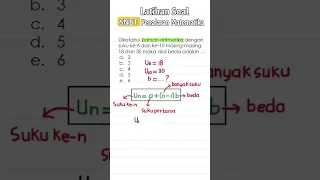 Penalaran Matematika Soal SNBT #snbt #matematika #utbk