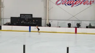 Regina Rodriguez Short Program at Figure Skating Mexico National Championship 2019