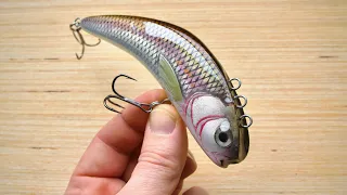 "Reinventing" the lipless crankbait.