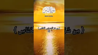 surah an nas || Abdul basit #سورة الناس #shorts