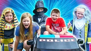 Assistant and Ryan Excellent Time Traveling History Adventure with PJ Masks