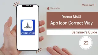 Dotnet MAUI App Icon Correct Way