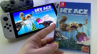 Ice Age Scrat's Nutty Adventure - REVIEW | Switch OLED handheld gameplay