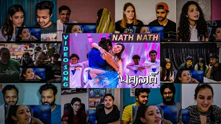 Badrinath Nath Nath Video Song Crazy Mashup Reactions | Icon Star Allu Arjun | #DheerajReaction |