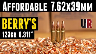 Reloading 7.62x39mm with Berry's 123 grain Bullets