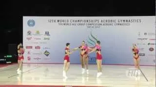 Group Russia 2 - Aerobic World Age Group 2012