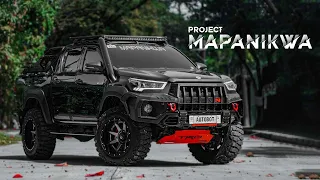 FULL WRAP NIKOM WITH THE NEWEST ROLLBAR HILUX CONQUEST 2022 - PROJECT MAPANIKWA