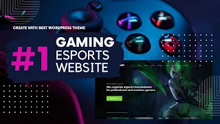 Best Gaming and eSports Website Ever | Game, Tournament, Teams Features Website | PixieFreak Theme